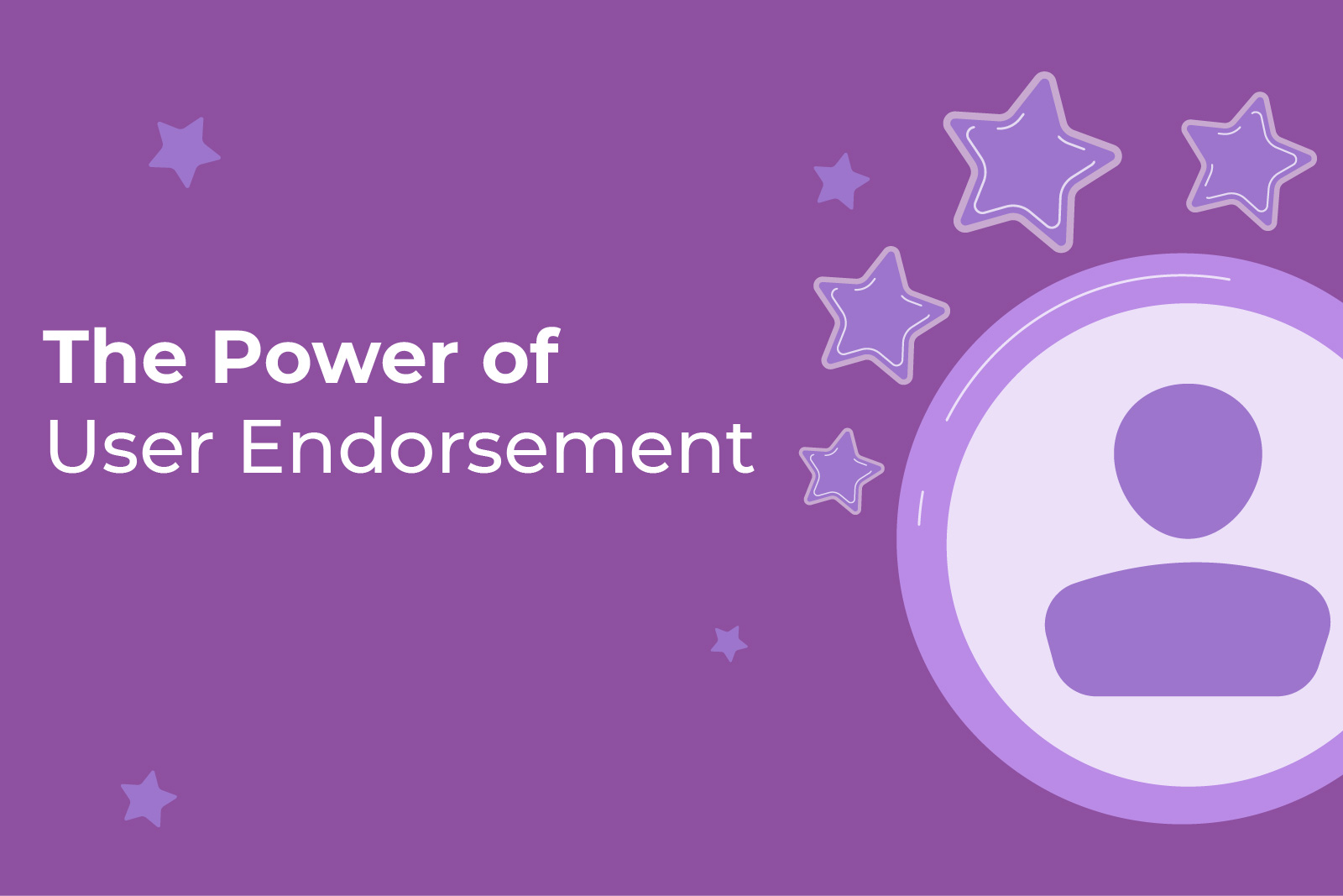 The importance of user endorsement as engagement grows
