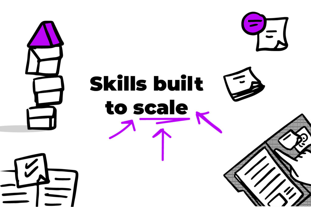 Skills behind the app 2